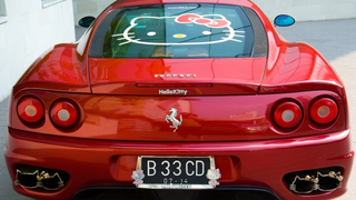 Hello Kitty Ferrari 360 Is Proof The End Is Nigh